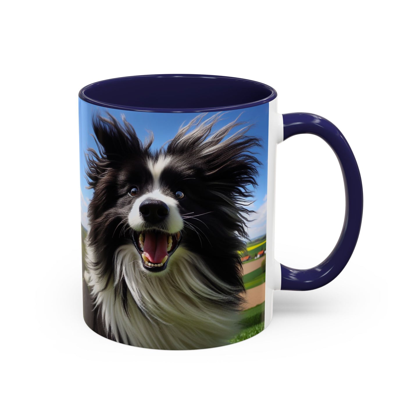 Mug à café avec motif de berger portugais - Cadeau idéal pour les amoureux des chiens