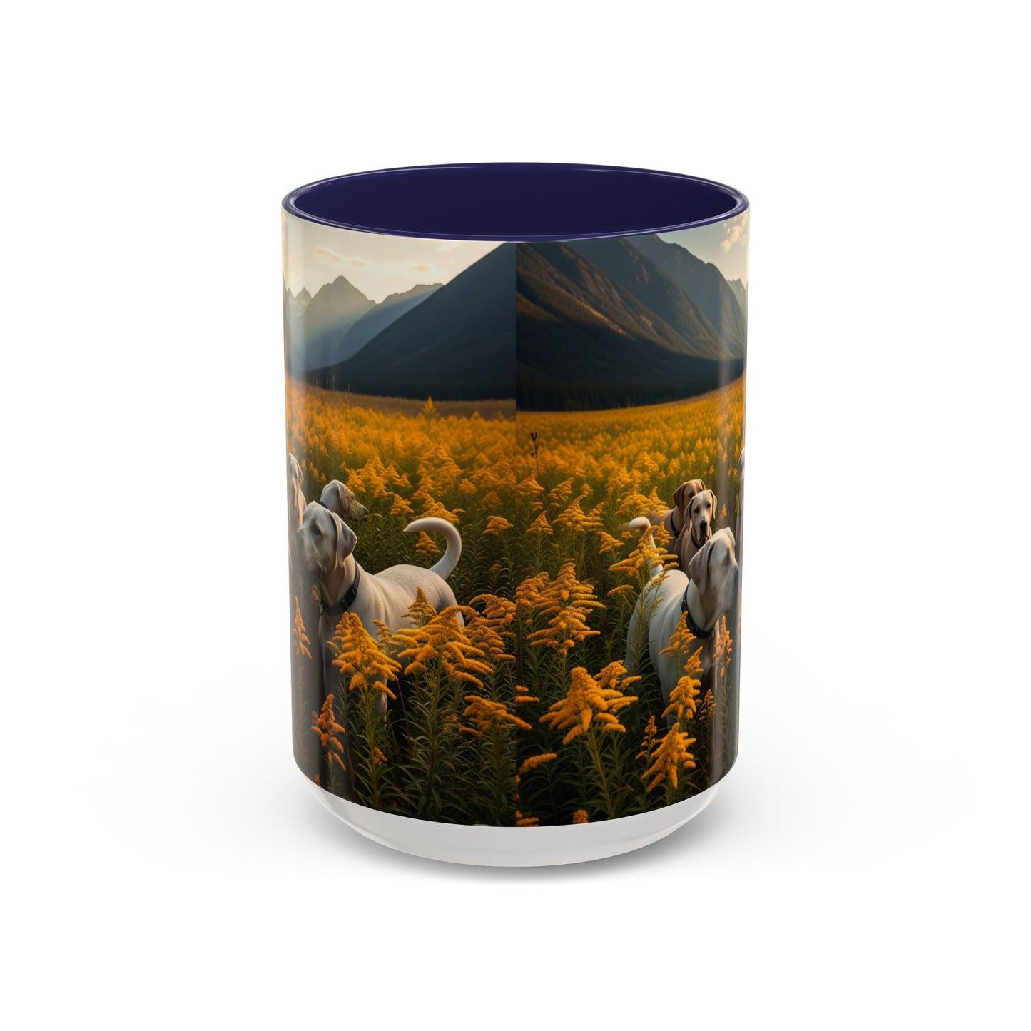 Taza de café con detalles de Mountain Cur: el regalo perfecto para los amantes de los perros