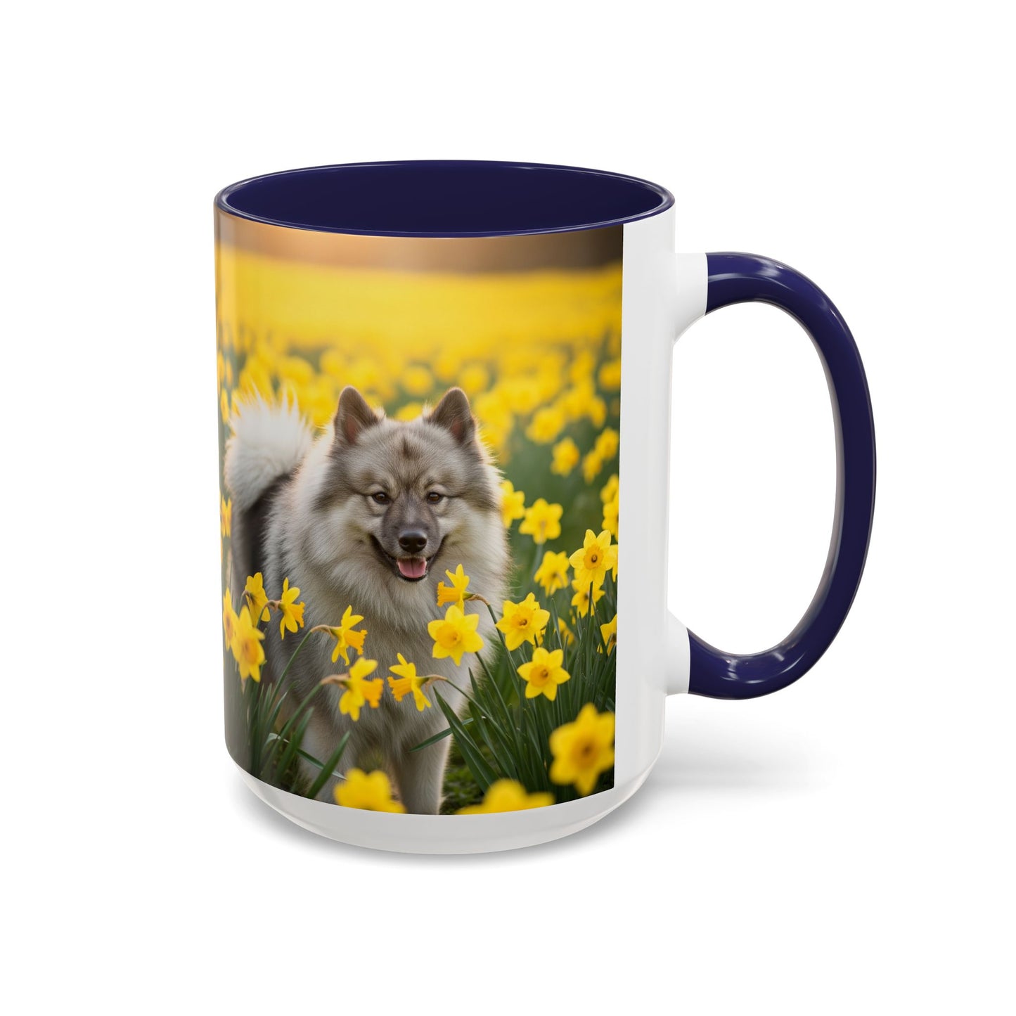 Taza con detalles de Keeshond: el regalo perfecto para los amantes de los perros