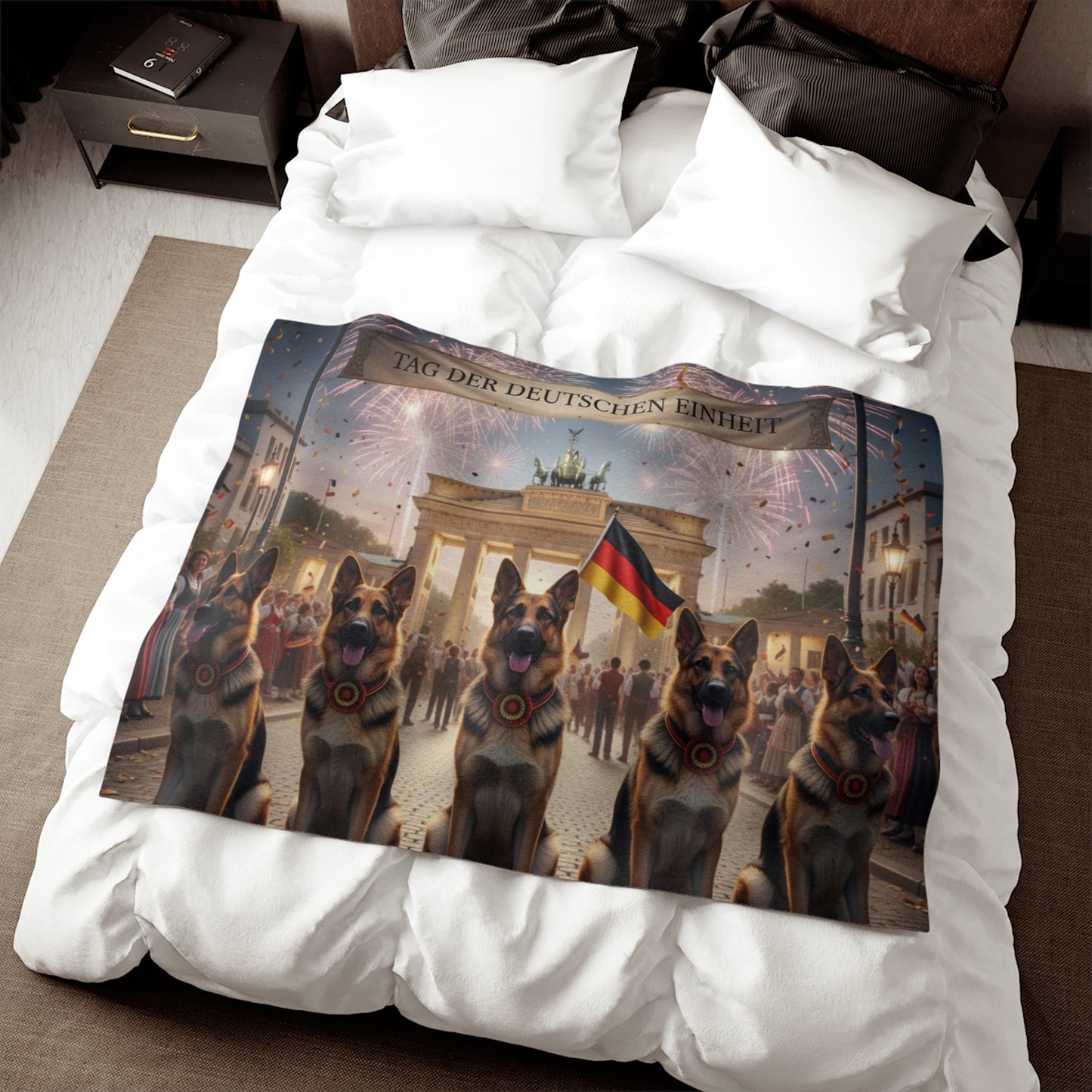 German Shepherd Blanket