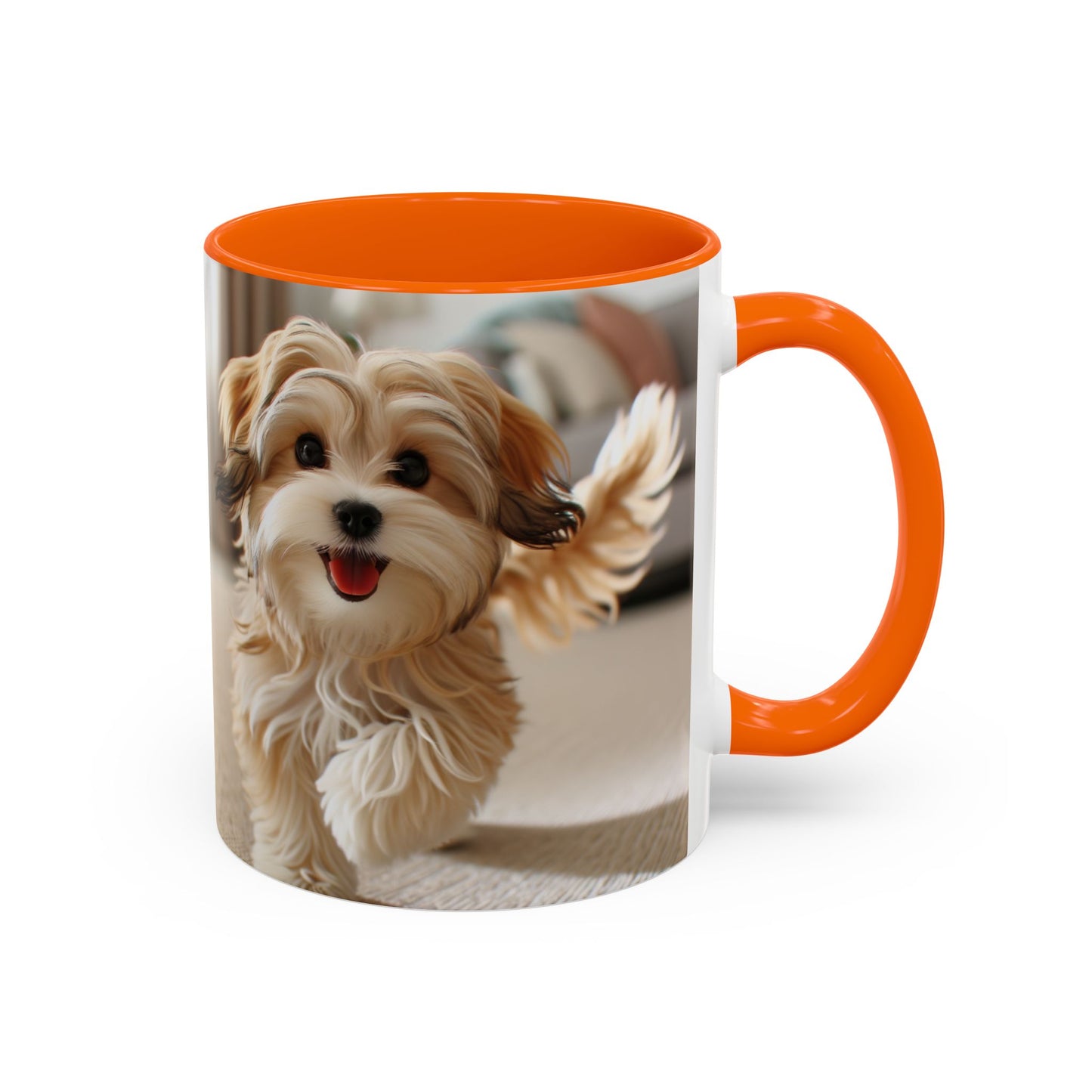 Mug à café Morkie Accent - Cadeau idéal pour les amoureux des chiens