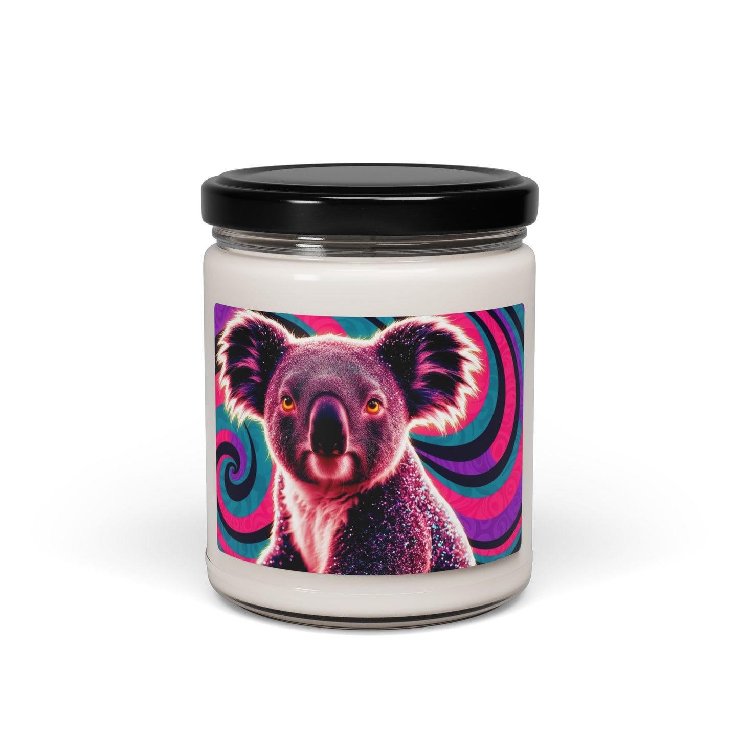 Psychedelic Koala- Scented Soy Candle, 9oz