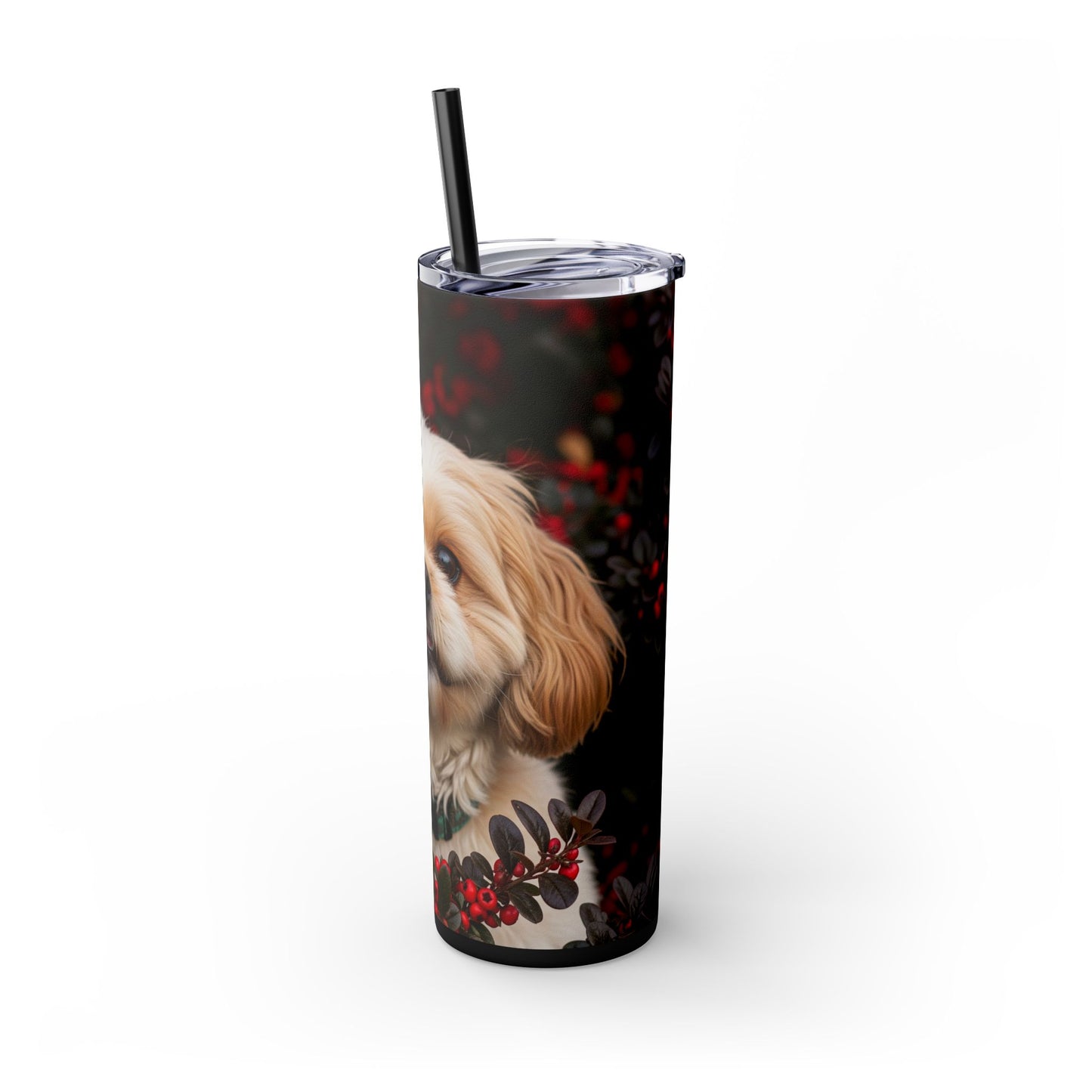 Pekapoo Tumbler with Straw, 20oz