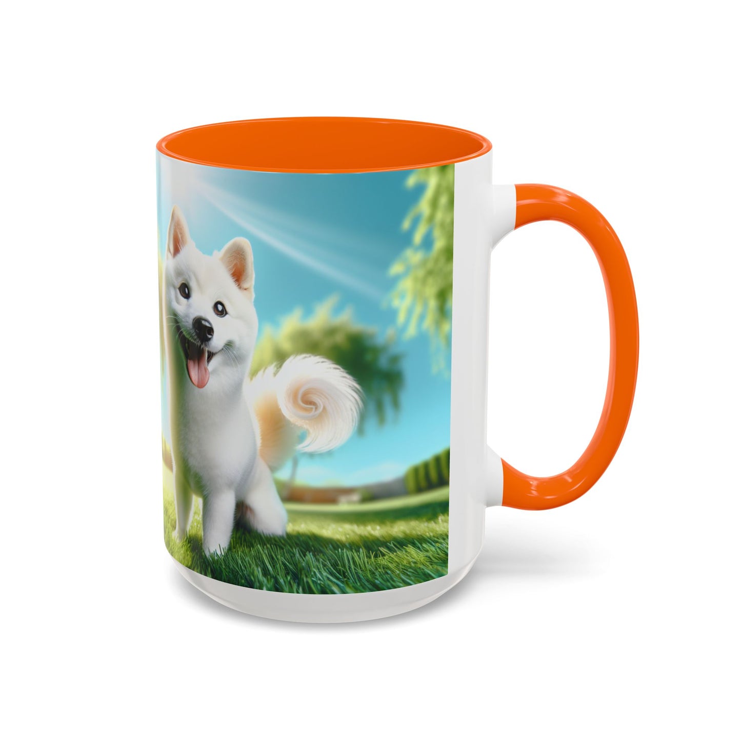 Mug Kishu Ken Accent Coffee - Cadeau idéal pour les amoureux des chiens