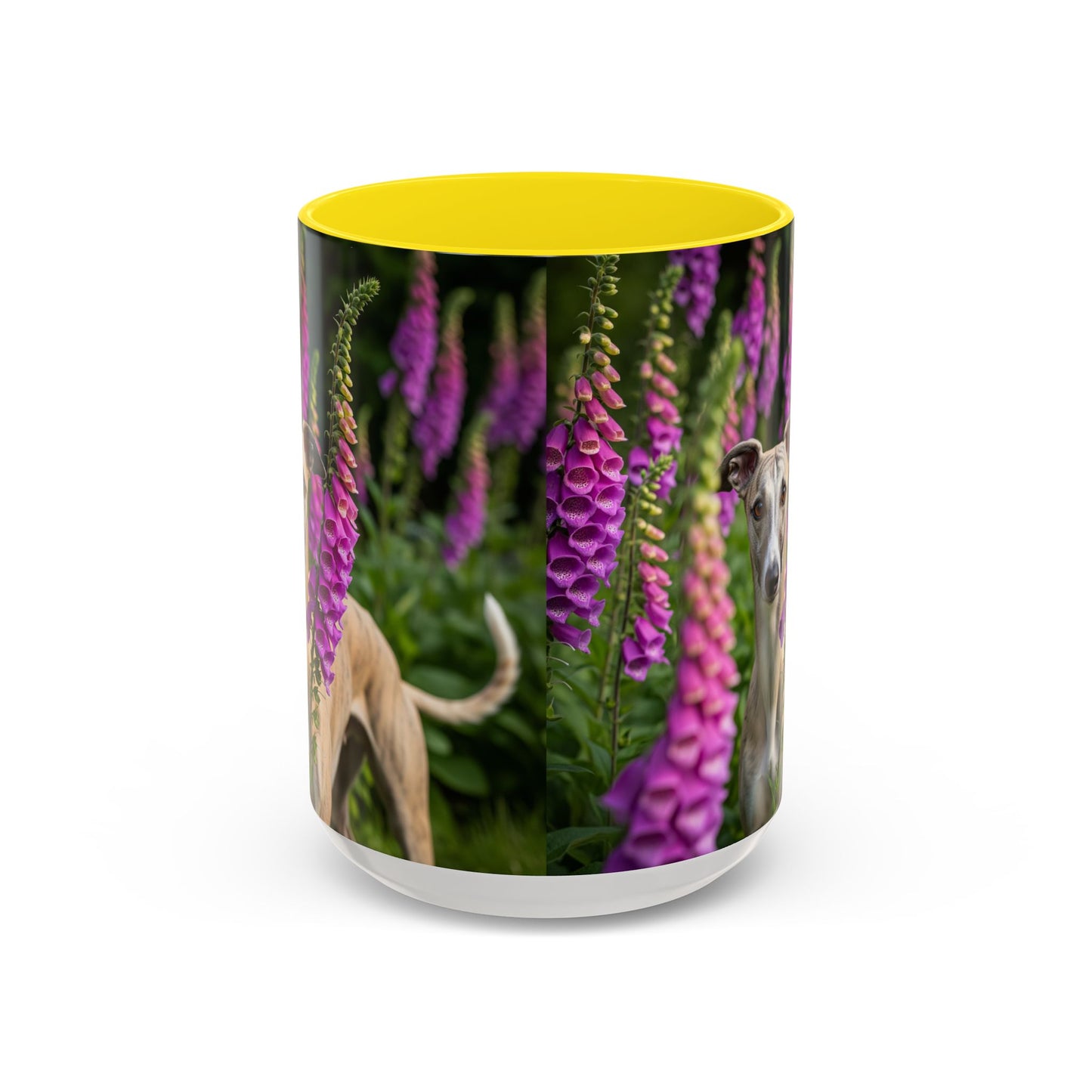 Whippet Accent Coffee Mug - Perfect Gift for Dog Lovers