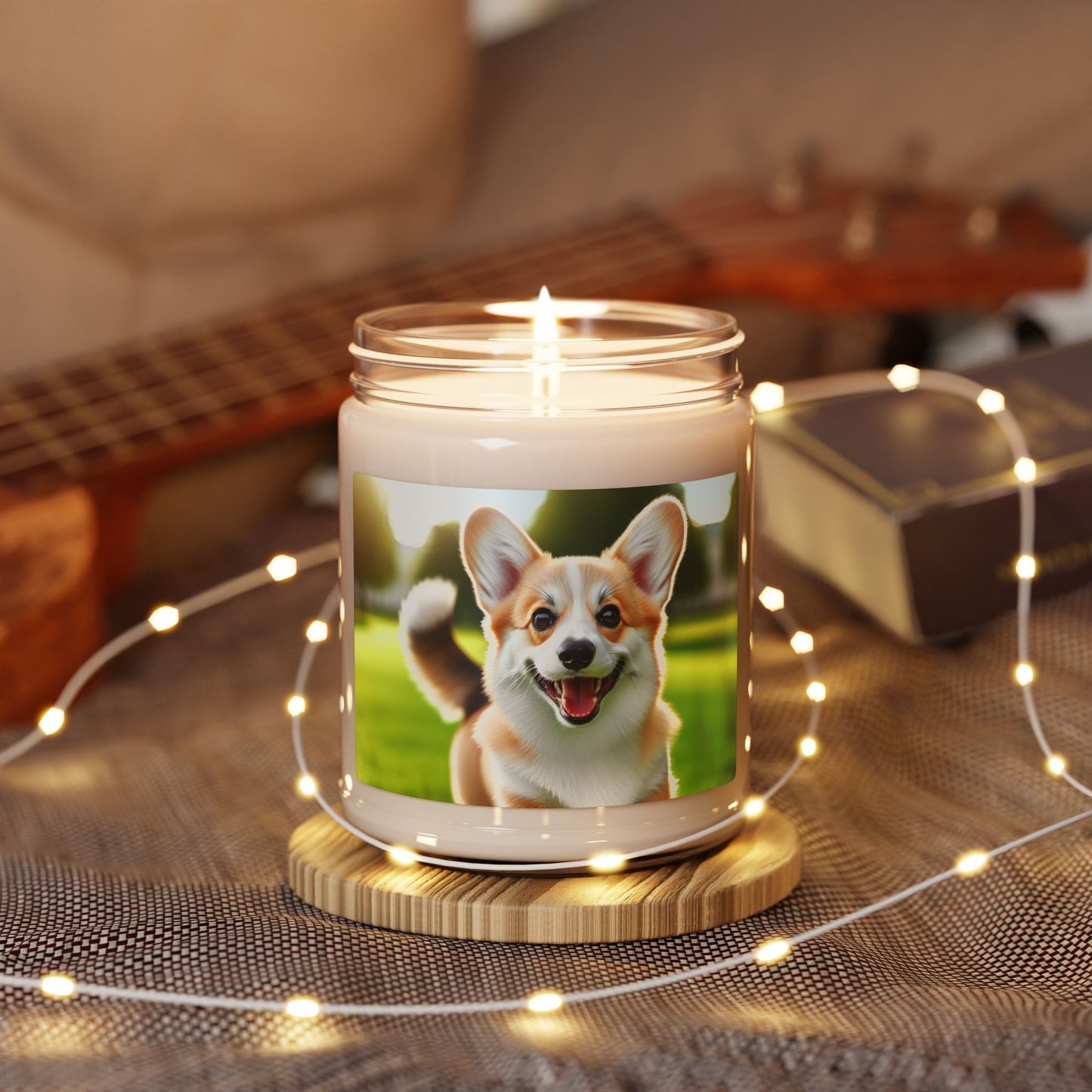 Welsh Corgi Cardigan- Scented Soy Candle, 9oz