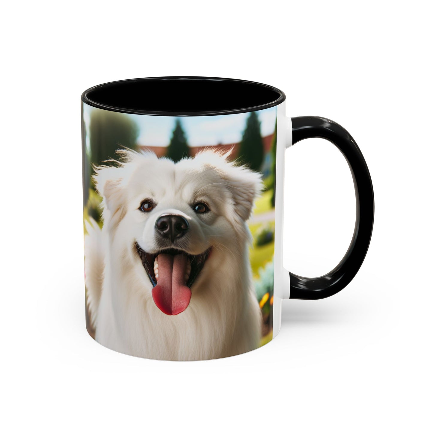 Taza de café con acento Slovensky Cuvac: el regalo perfecto para los amantes de los perros