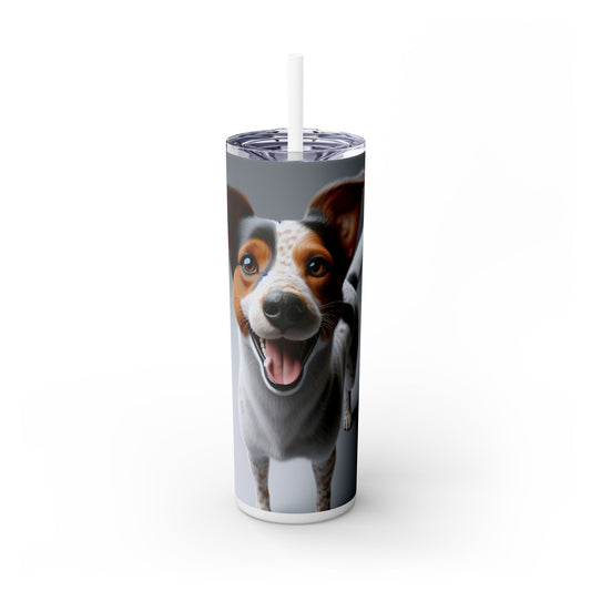 Kromfohrlander Tumbler with Straw, 20oz
