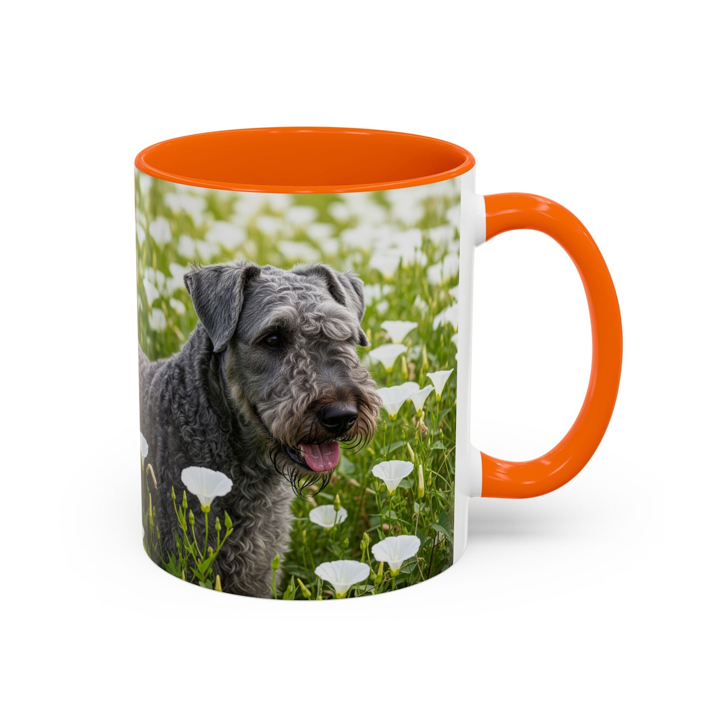 Taza de café con diseño de Kerry Blue Terrier: el regalo perfecto para los amantes de los perros.