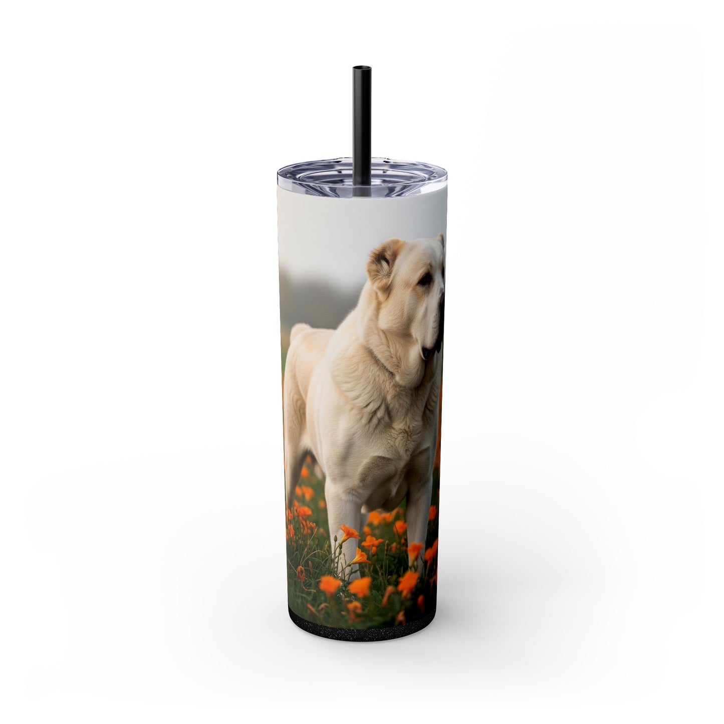 Gobelet isotherme à paille en forme de berger d'Asie centrale, 590 ml