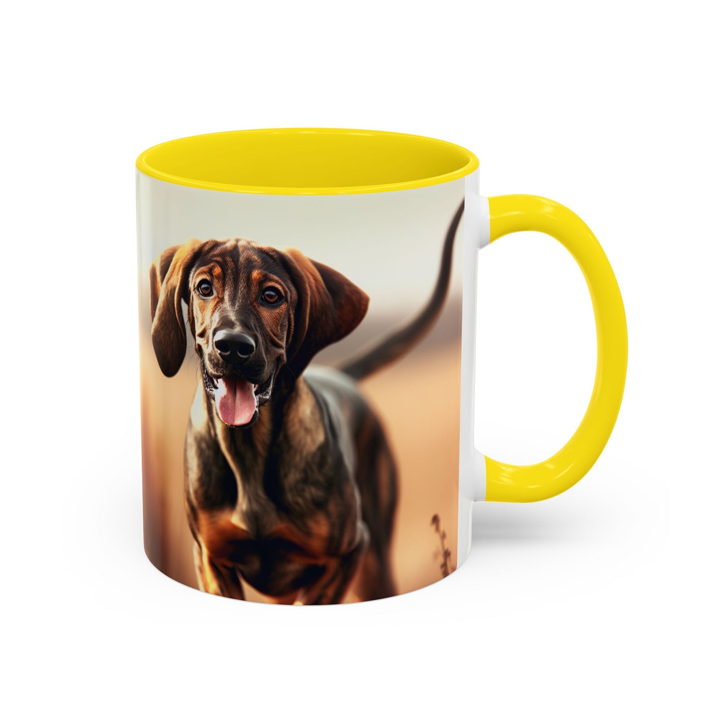Taza de café con detalles de Plott Hound: el regalo perfecto para los amantes de los perros