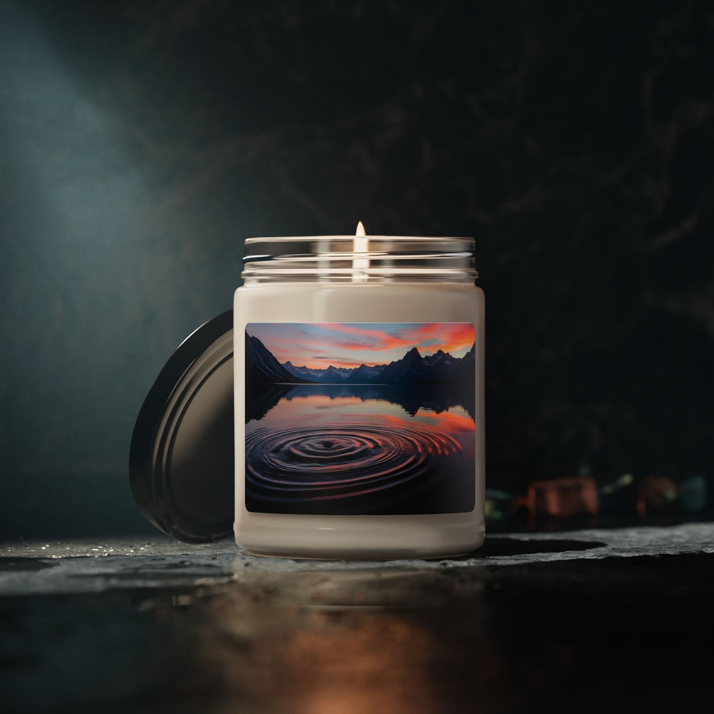 Ripple in a Mountain Lake- Scented Soy Candle, 9oz