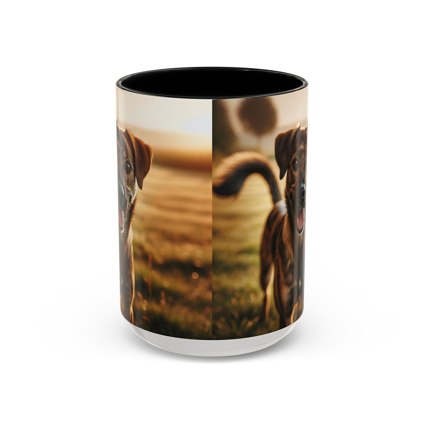 Mug à café Mountain Cur Accent - Cadeau idéal pour les amoureux des chiens