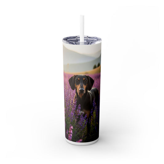 Transylvanian Hound Tumbler with Straw, 20oz