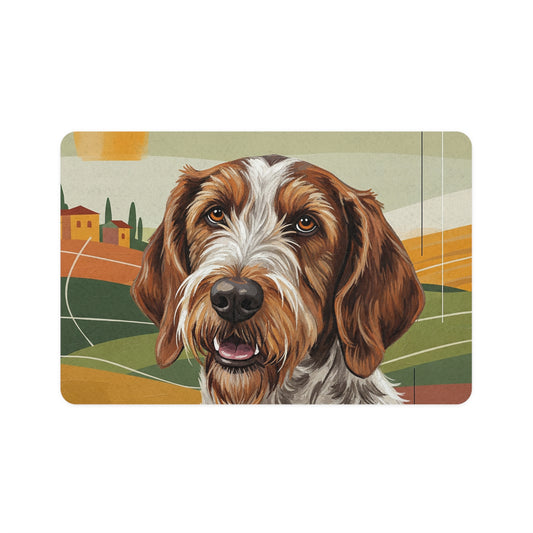 Pet Food Mat (12x18) - Spinone Italiano