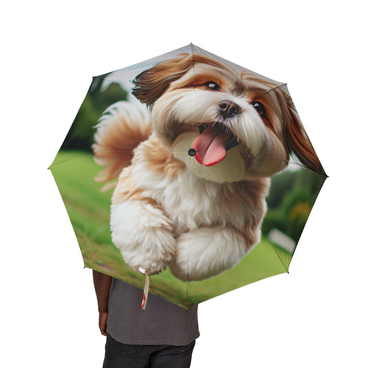 Lhasalier Semi-Automatic Foldable Umbrella