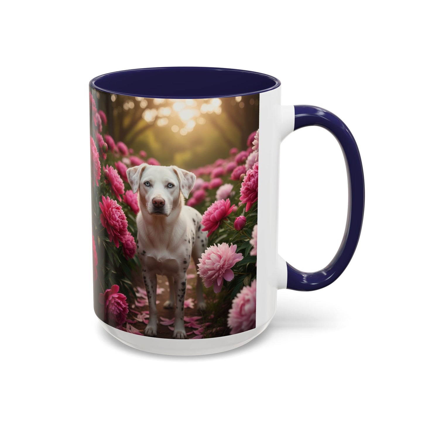 Catahoula Leopard Dog Accent Mug – Ceramic Coffee Cup