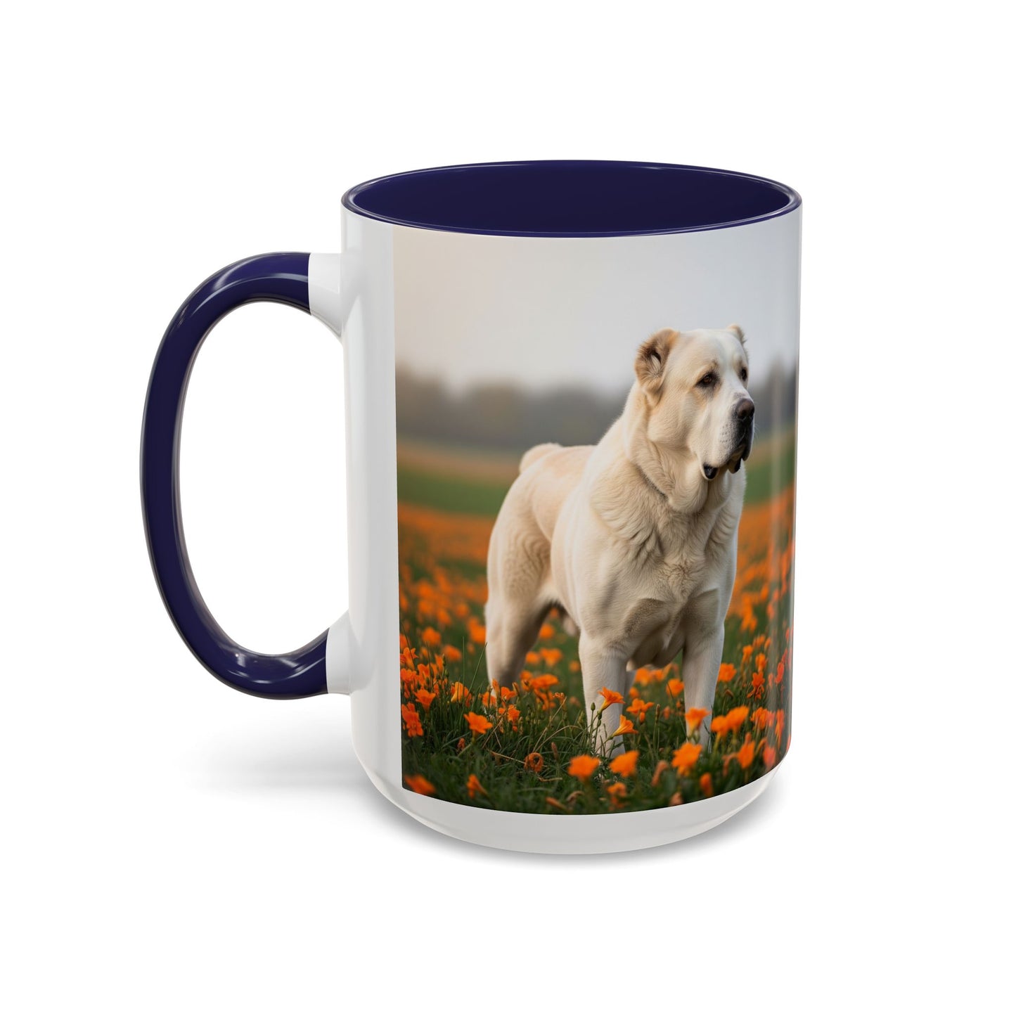 Central Asian Shepherd Dog Accent Coffee Mug - Perfect Gift for Dog Lovers