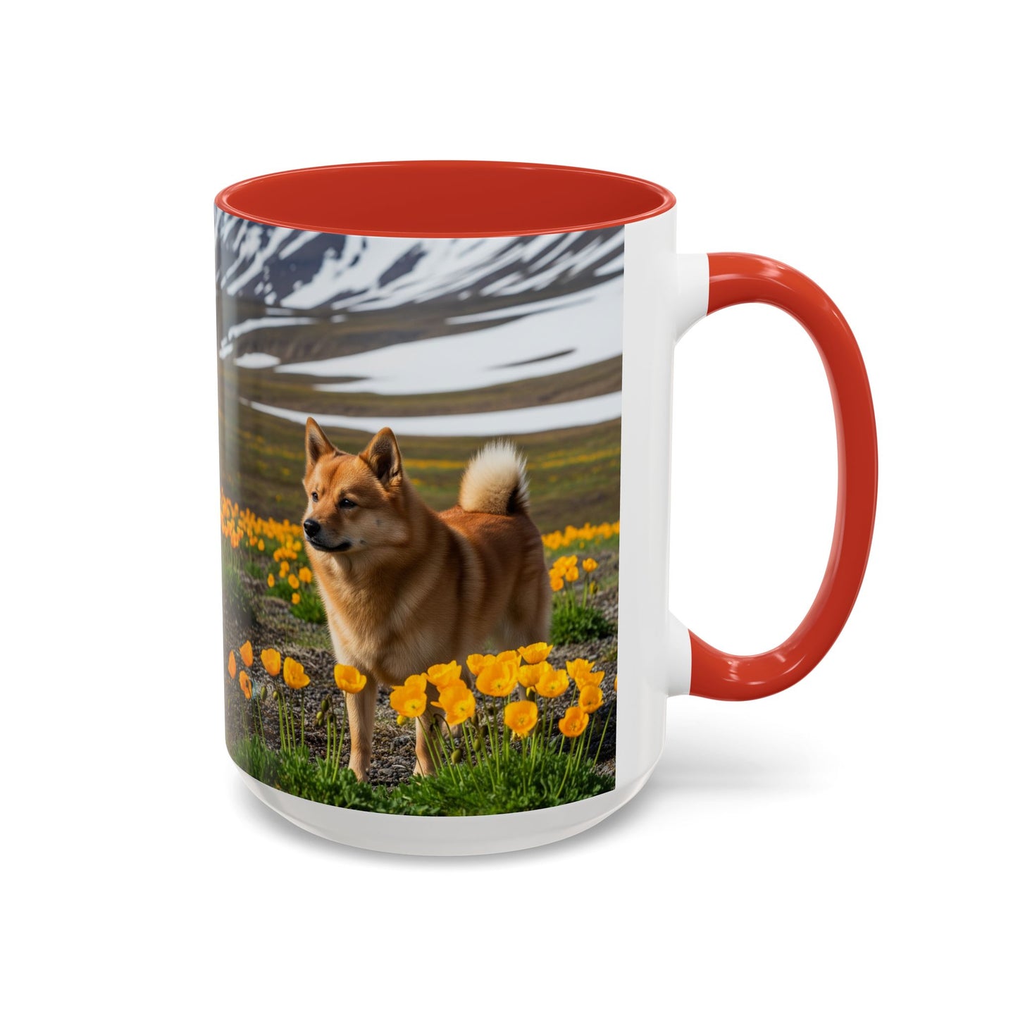 Mug à café avec motif Buhund norvégien - Cadeau idéal pour les amoureux des chiens