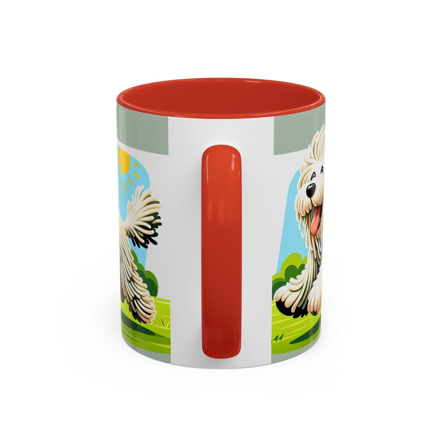 Mug Komondor Accent - Le cadeau idéal pour les amoureux des chiens