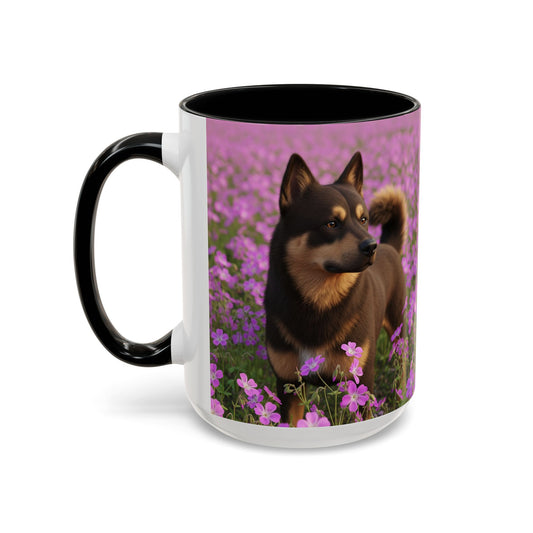 Cadabomb Okami Accent Coffee Mug - Perfect Gift for Dog Lovers