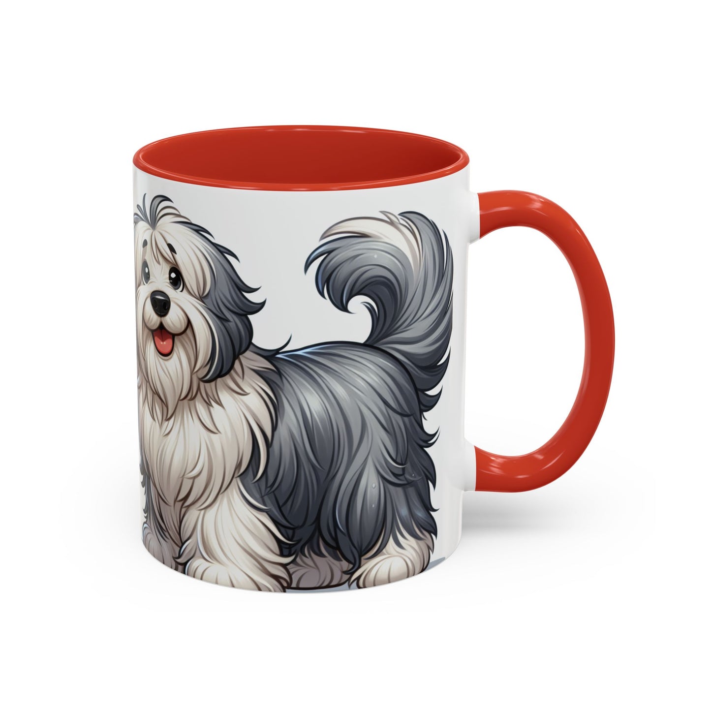 Mug à café à motif de bobtail - Cadeau idéal pour les amoureux des chiens