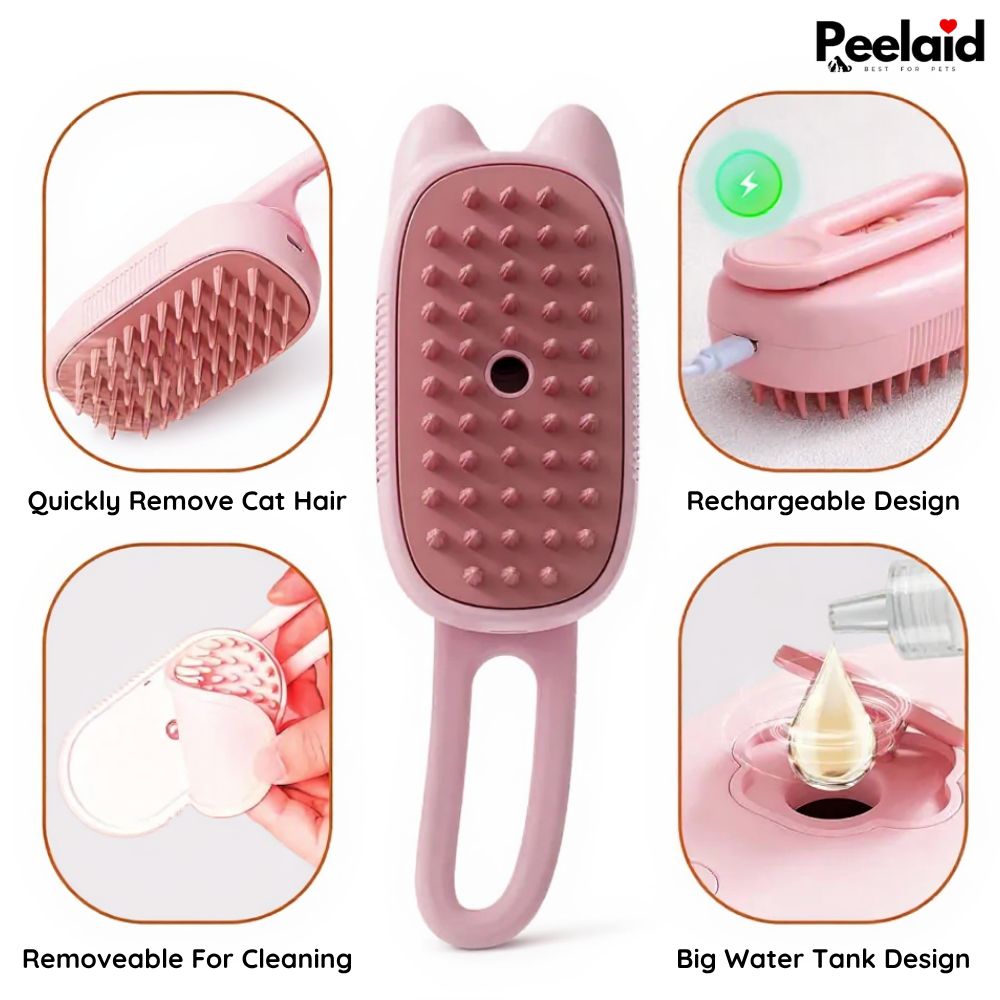Cepillo de vapor para mascotas Peelaid™
