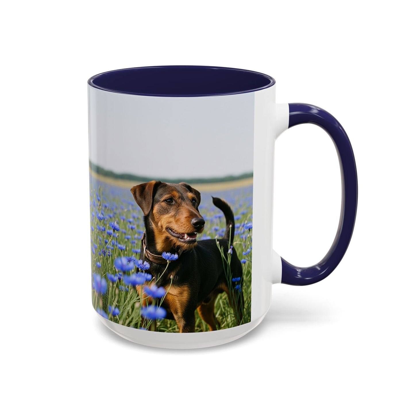 Deutscher Jagdterrier Accent Coffee Mug - Perfect Gift for Dog Lovers