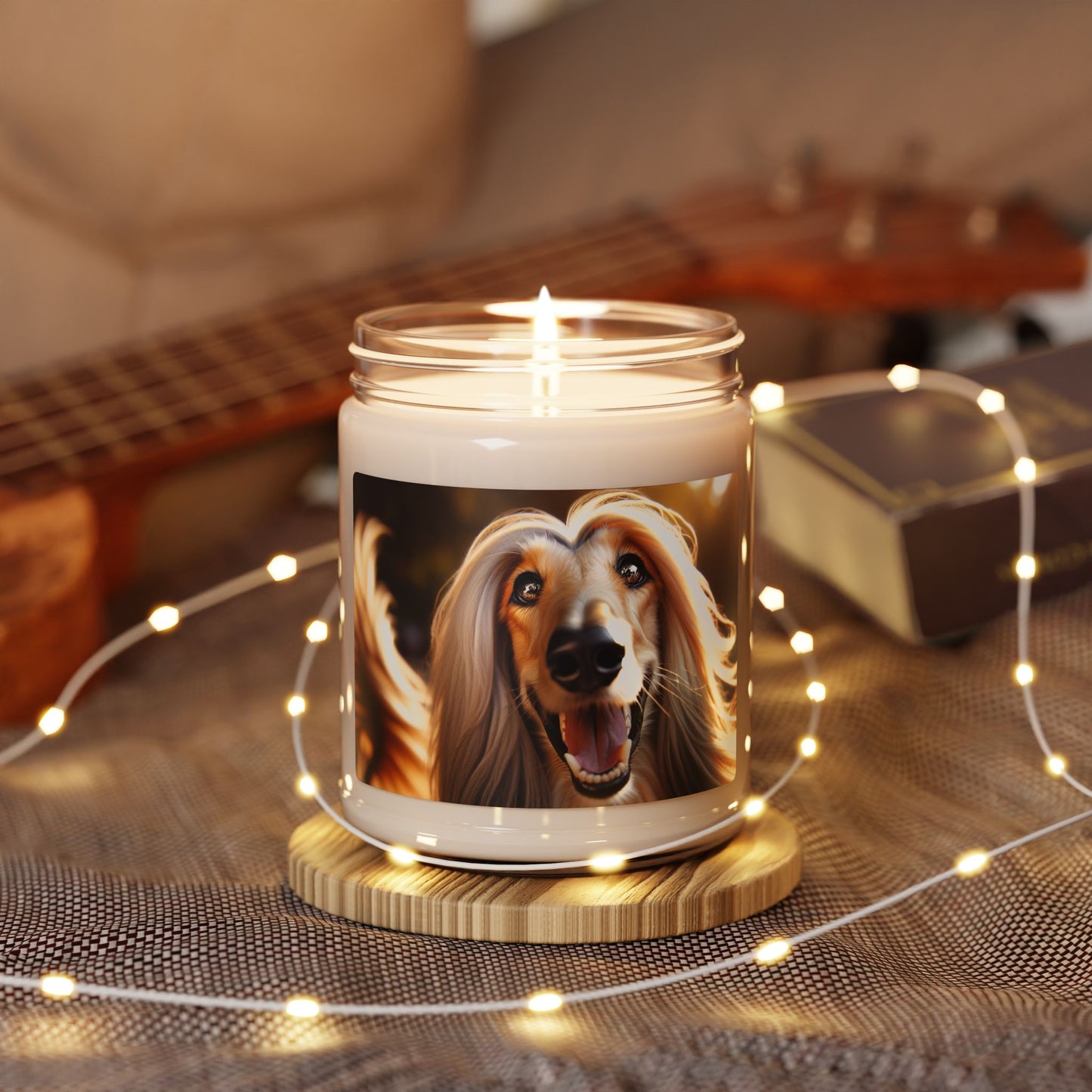 Afghan Hound- Scented Soy Candle, 9oz