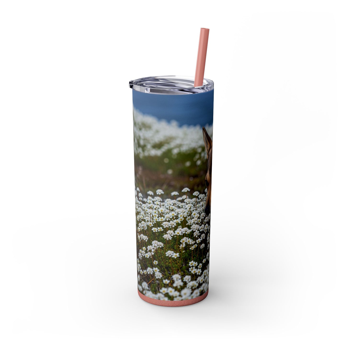Norwegian Lundehund Tumbler with Straw, 20oz
