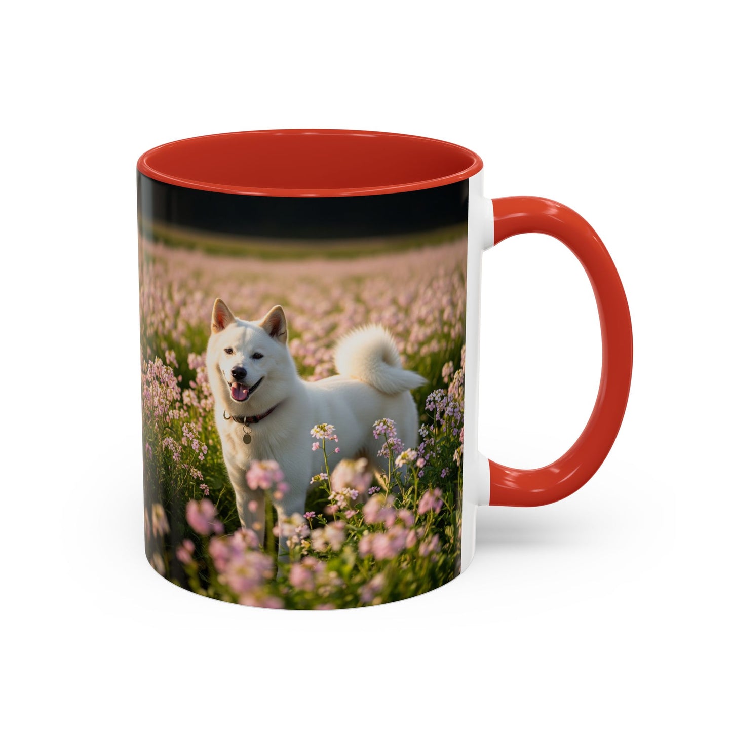Mug Kishu Ken Accent Coffee - Cadeau idéal pour les amoureux des chiens