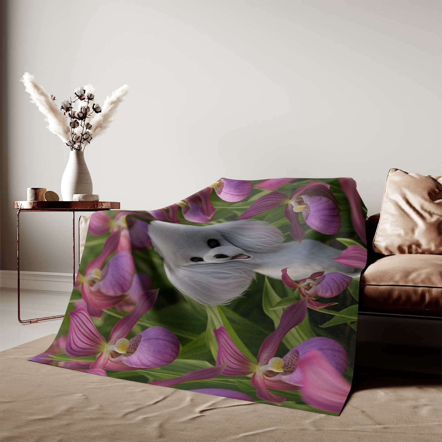 Toy Poodle Sweatshirt Blanket