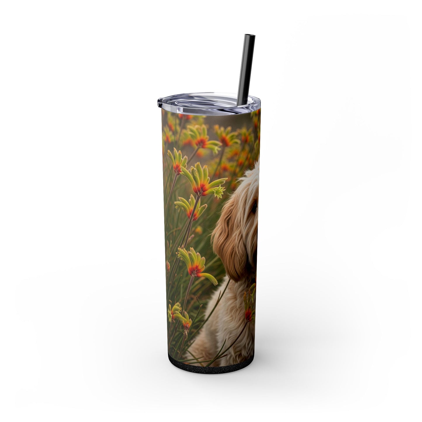Vaso Cavoodle con pajita, 20 oz