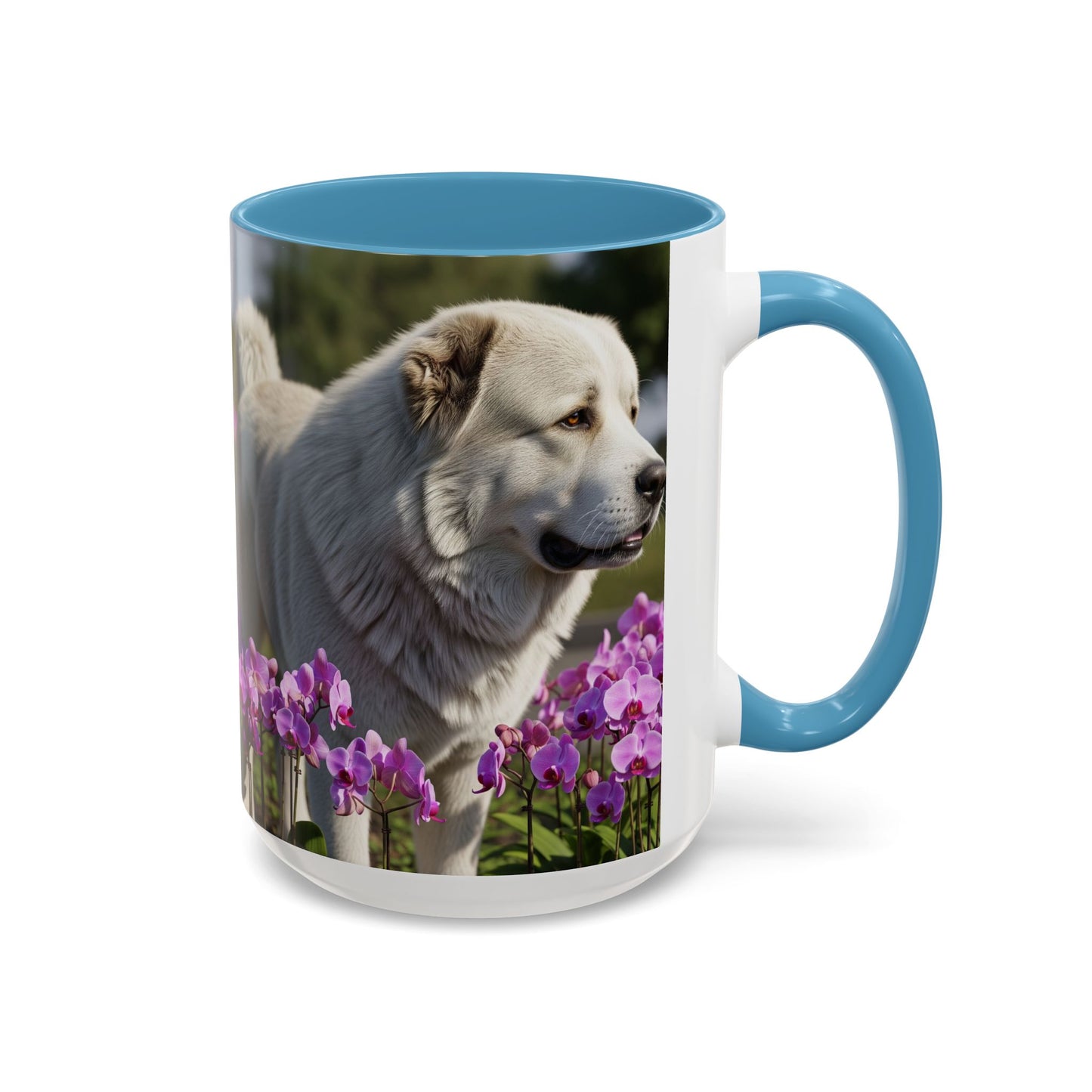 Caucasian Shepherd Dog Accent Coffee Mug - Perfect Gift for Dog Lovers