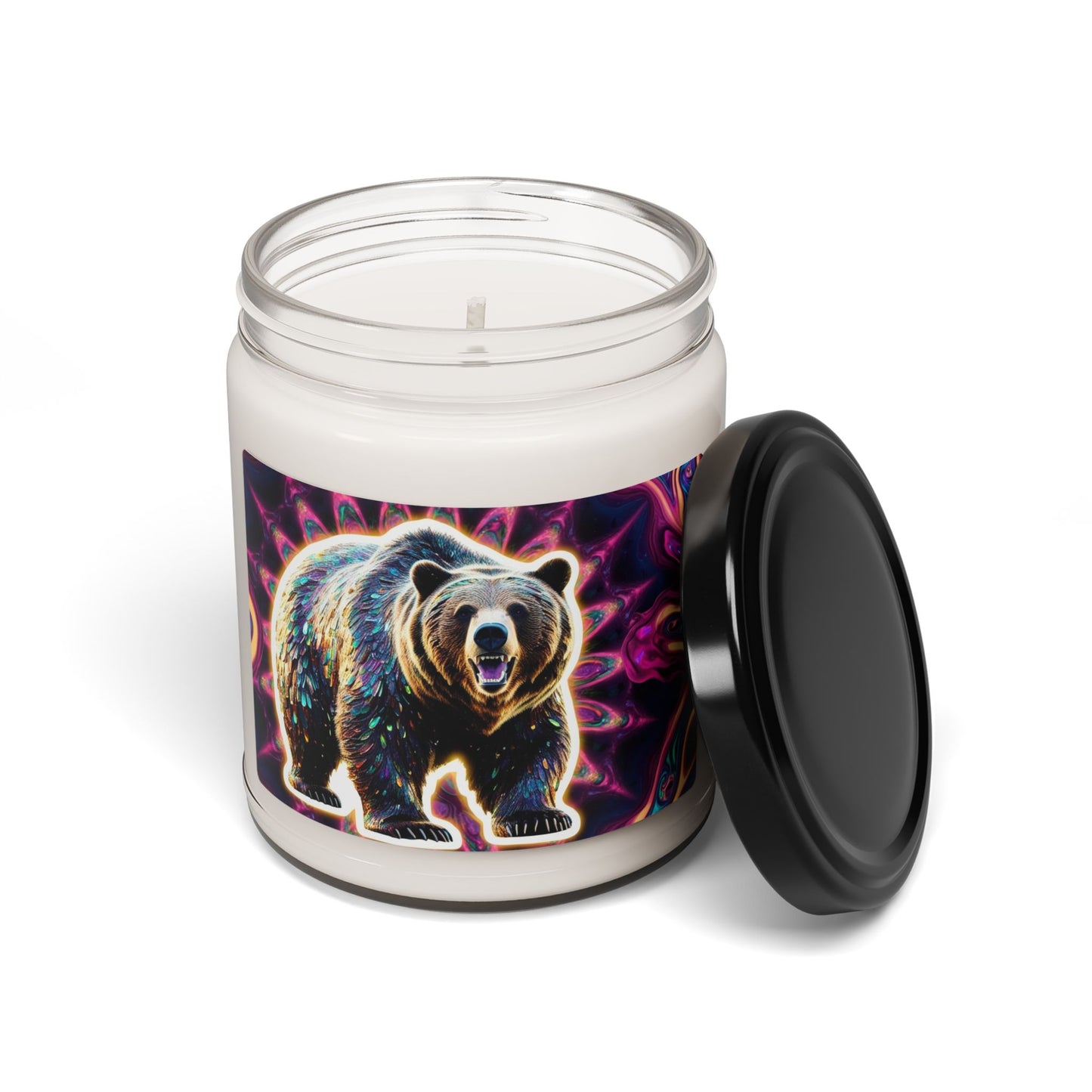 Psychedelic Grizzly- Scented Soy Candle, 9oz