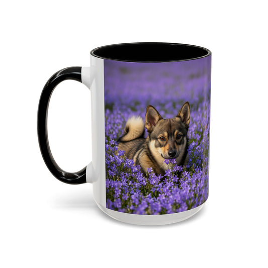 Swedish Vallhund Accent Coffee Mug - Perfect Gift for Dog Lovers