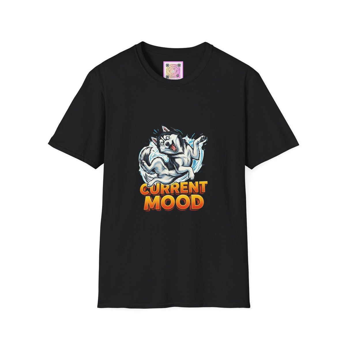Siberian Husky Current Mood Tee Shirt