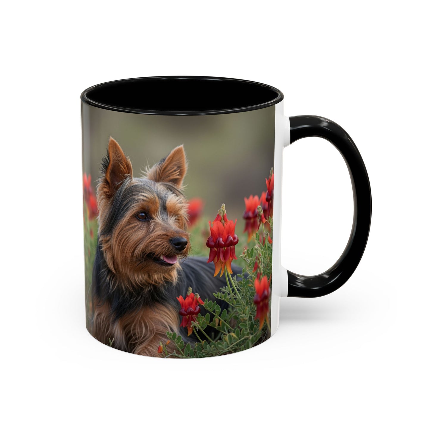 Taza con detalles de Silky Terrier: el regalo perfecto para los amantes de los perros