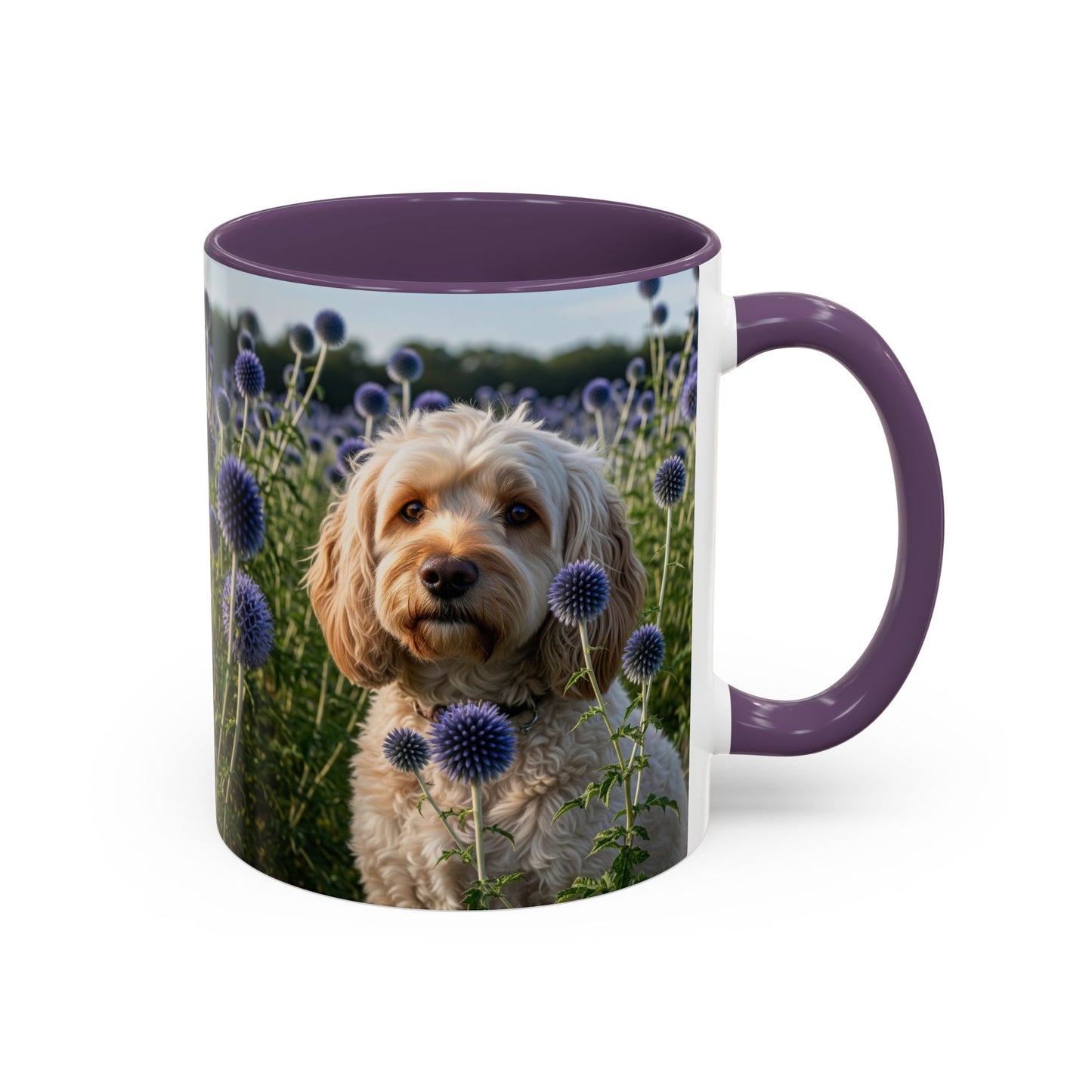 Spoodle Accent Coffee Mug - Perfect Gift for Dog Lovers