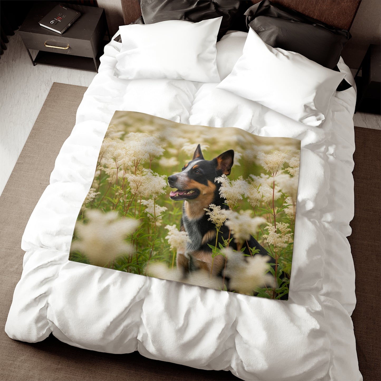 Lancashire Heeler Sweatshirt Blanket