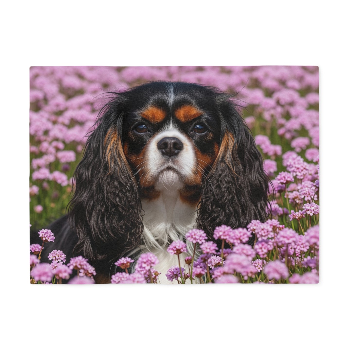 Couverture sweat-shirt King Charles Spaniel