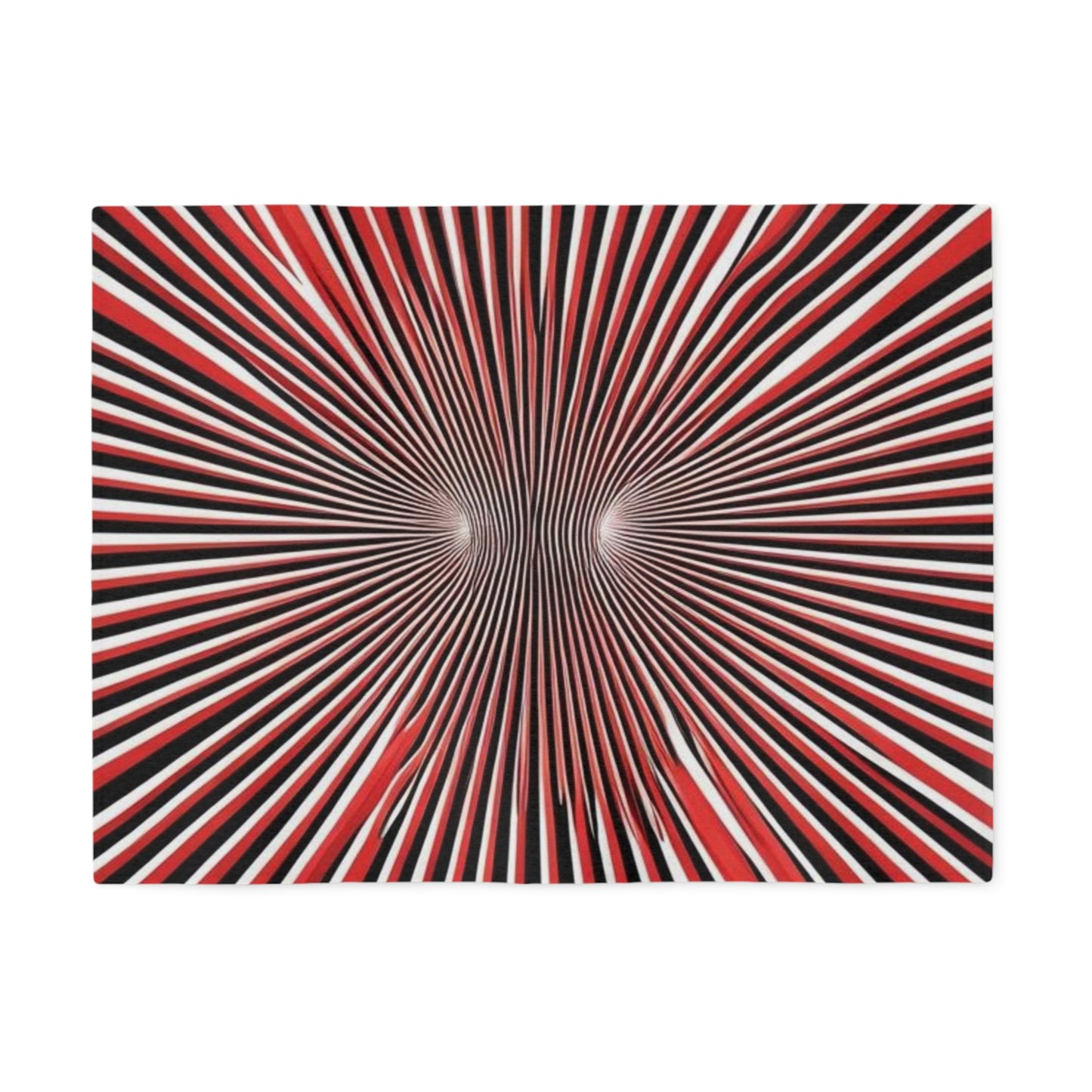 Sweat-shirt/couverture à illusion d'optique