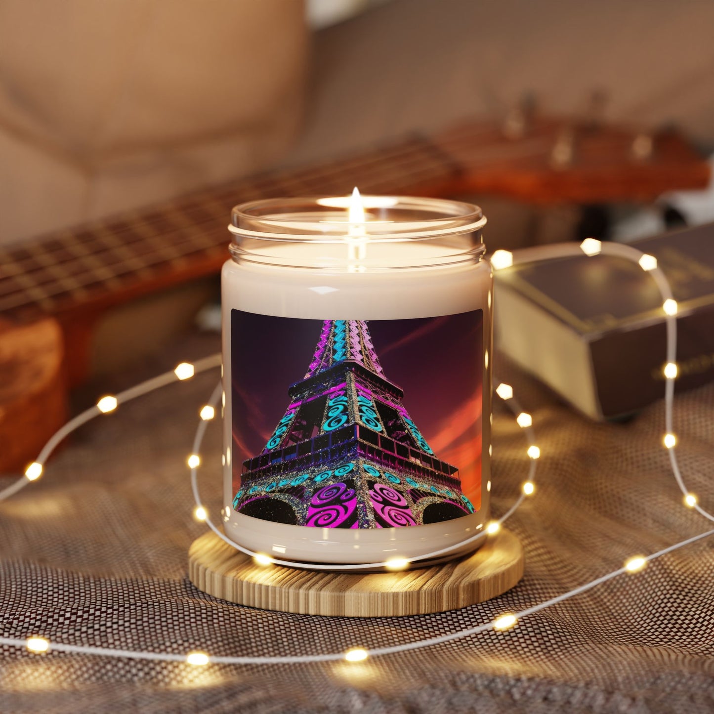 Eiffel Tower La Tour Eiffel- Scented Soy Candle, 9oz