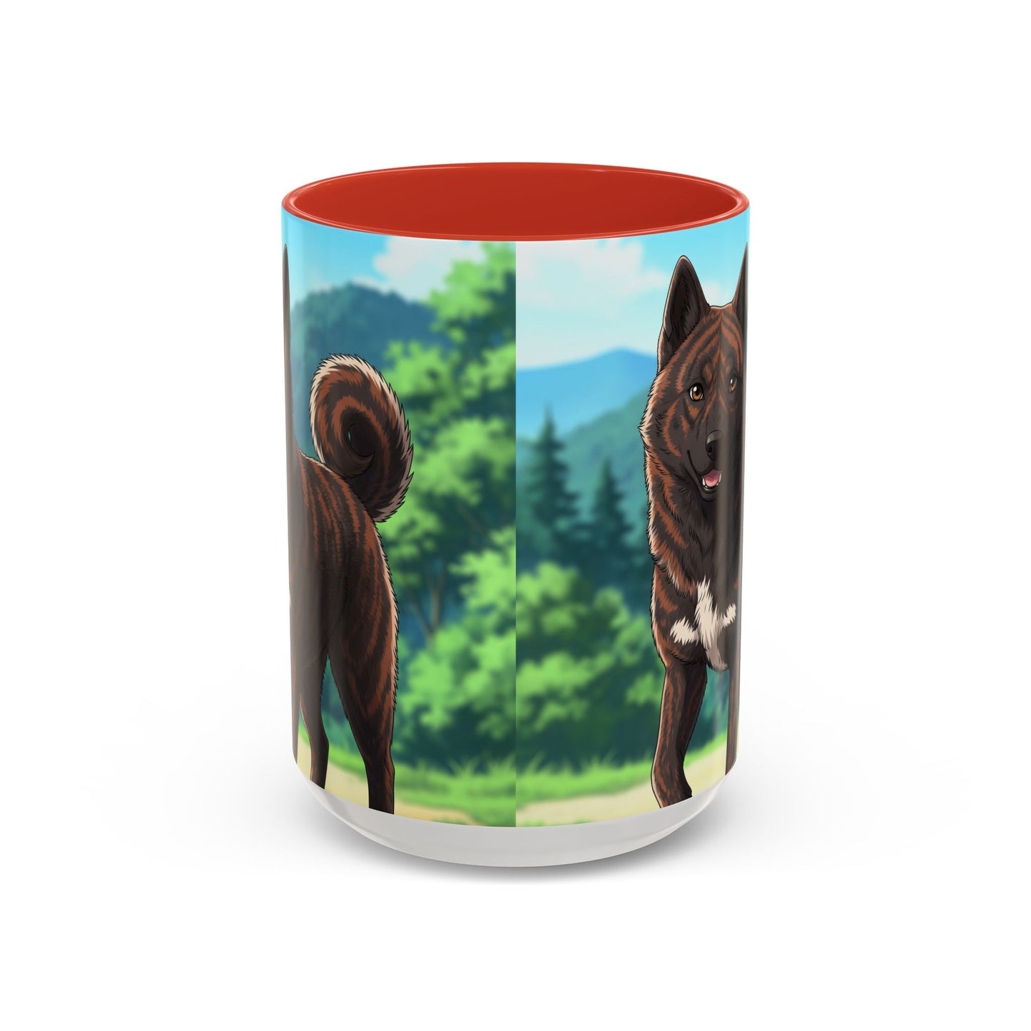 Mug à café Kai Ken Accent - Le cadeau idéal pour les amoureux des chiens