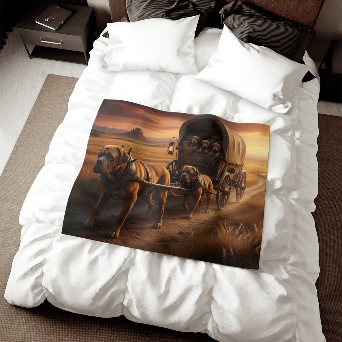 Dogue de Bordeaux Blanket