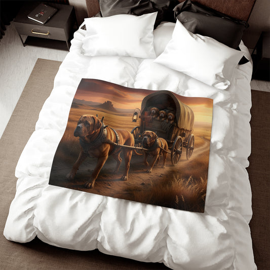 Dogue de Bordeaux Blanket