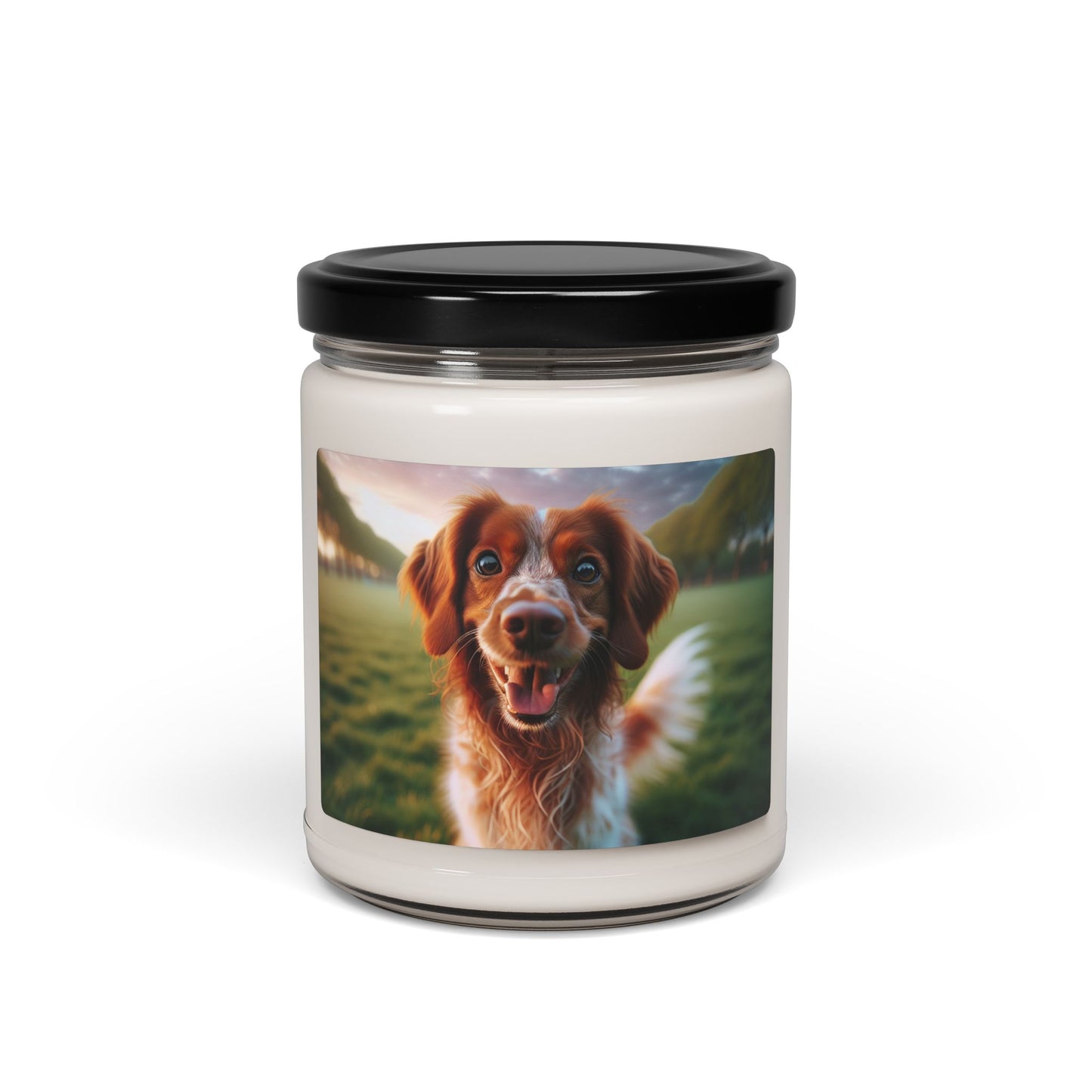 Brittany Dog- Scented Soy Candle, 9oz