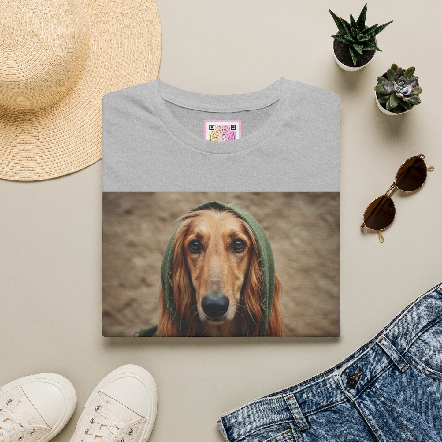 Canine Canvas Collection: McCurry Homage Tee Shirt