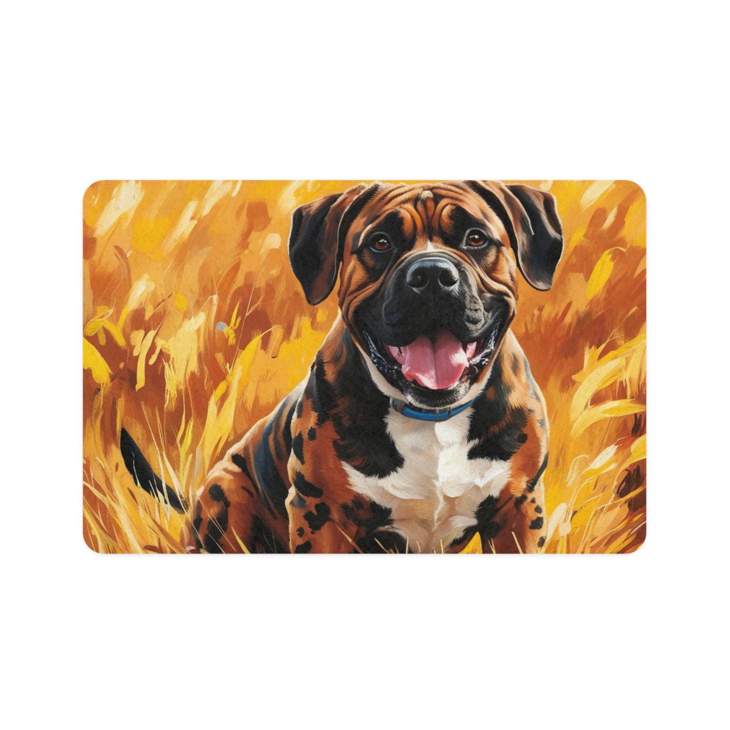 Pet Food Mat (12x18) - Mastiff