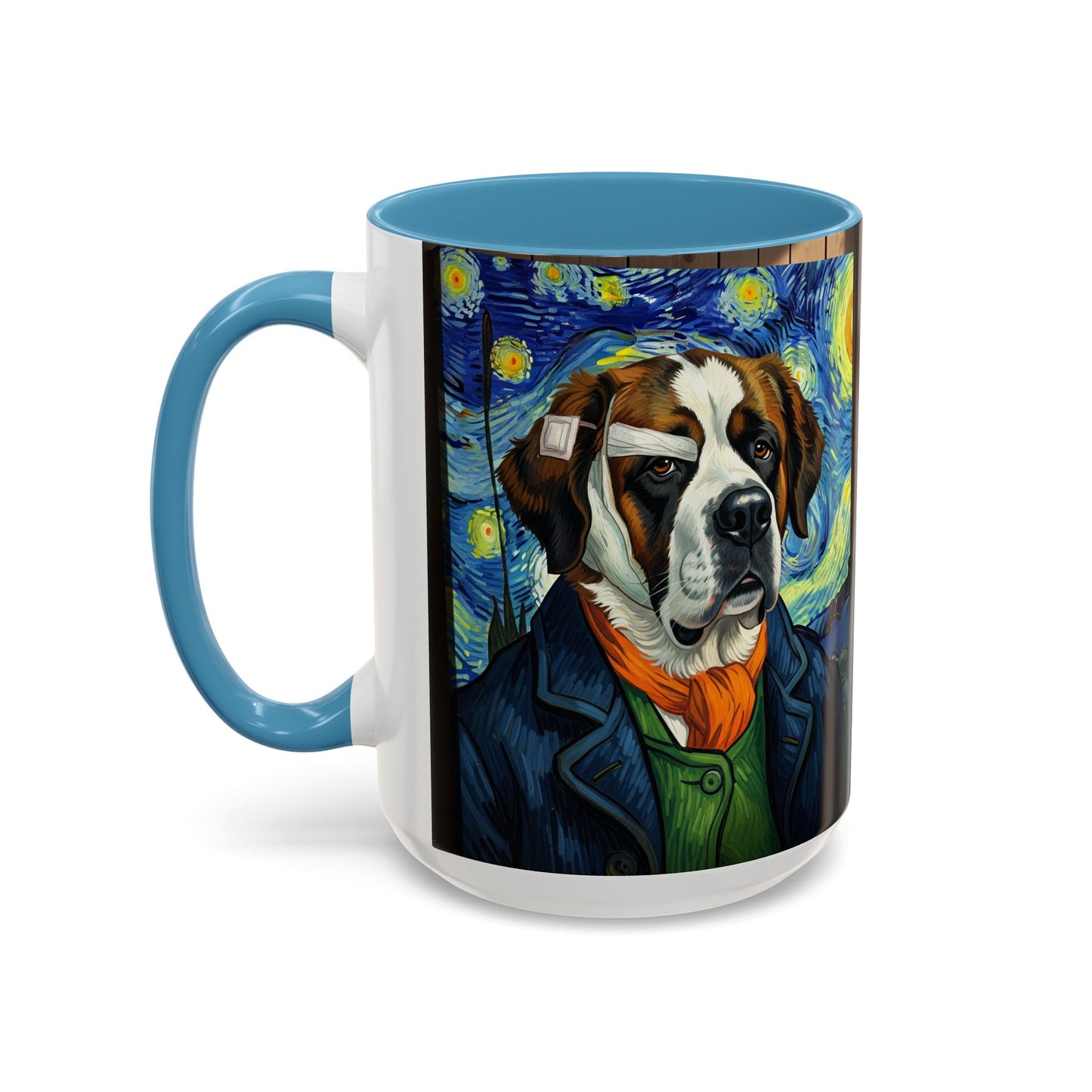 Saint Bernard Accent Coffee Mug - Perfect Gift for Dog Lovers